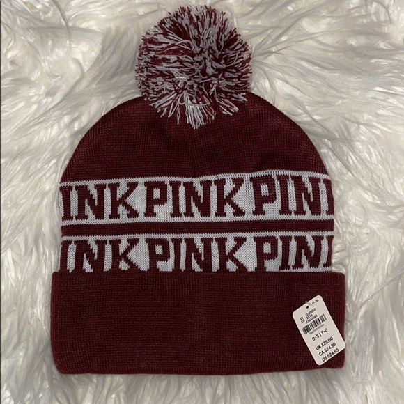 NWT! PINK VS Beanie Hat - Picture 2 of 5